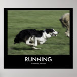 RUNNING demotivational poster posters