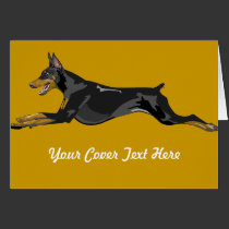 Running Doberman, Black cards