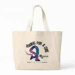 Running For A Cure Thyroid Cancer Tote Bag