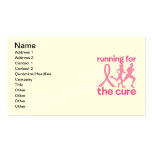 Running For The Cure Business Cards