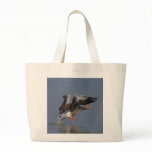 Running Greylag Goose Canvas Bag