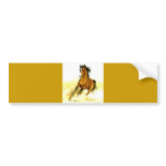 Running Horse Bumper Stickers