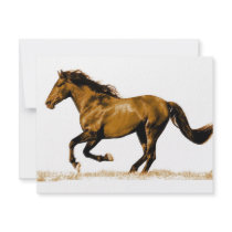 Running Horse Announcement
