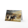 Running Horses Greeting Cards