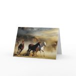 Running Horses cards