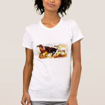 Running Horses t-shirts