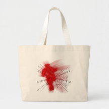 Running Man Canvas Bag
