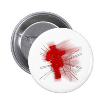 Running Man Pinback Buttons