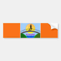 RUNNING PRODUCTS BUMPER STICKERS