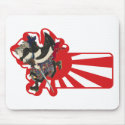 Running Samurai Mousepad