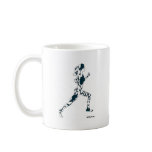 Running Silhouette - Floral Mugs