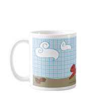 Running Squirrel mugs