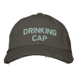 Runs with BEER Baseball Hat embroidered hats