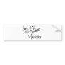 Runs With Scissors Bumper Sticker