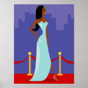 Runway Diva Poster (African American) posters