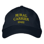 RURAL CARRIER Hat embroidered hats