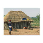 Rural family compound, Kunene, Angola postcards