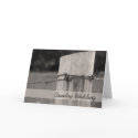 Rural Fence Post Country Wedding Announcement Card