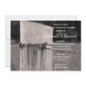 Rural Fence Post Couples Country Wedding Shower invitations
