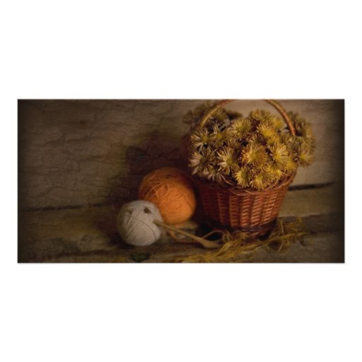 Rural Still Life Custom Photo Card