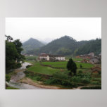 Rural Zhejiang, China Poster