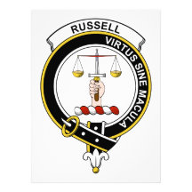 Russell Clan Badge Custom Announcements