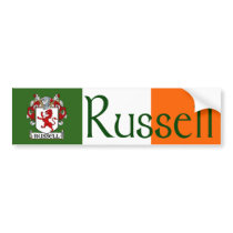 Russell Coat of Arms Bumper Sticker