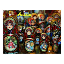 Russia Post Card