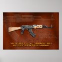 Russian AKM posters