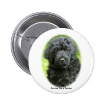 Russian Black Terrier Buttons
