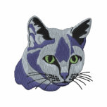 Russian Blue embroidered shirts
