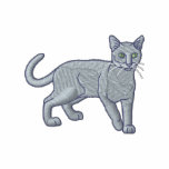 Russian Blue embroidered shirts