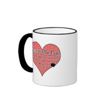 Russian Blue Paw Prints Cat Humour Mugs