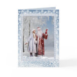 Russian Christmas - Father Frost and Snegurochka Greeting Card