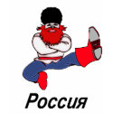 Russian Cossack Dancer t-shirts