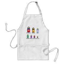 Russian Days of the Week Apron
