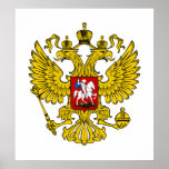 Russian Federation Eagle posters