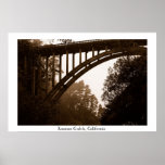 Russian Gulch Bridge #1 posters