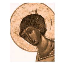 Russian Icon: St. George The Martyr Post Card