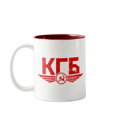 Russian KGB Emblem Mug zazzle_mug