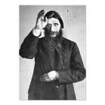 Russian Mystic Grigori Yefimovich Rasputin Custom Announcement