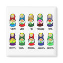 Russian Nesting Doll (Matryoshka) magnets
