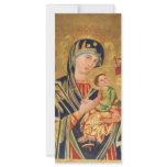 Russian Orthodox Icon - Virgin Mary and baby Jesus rack cards