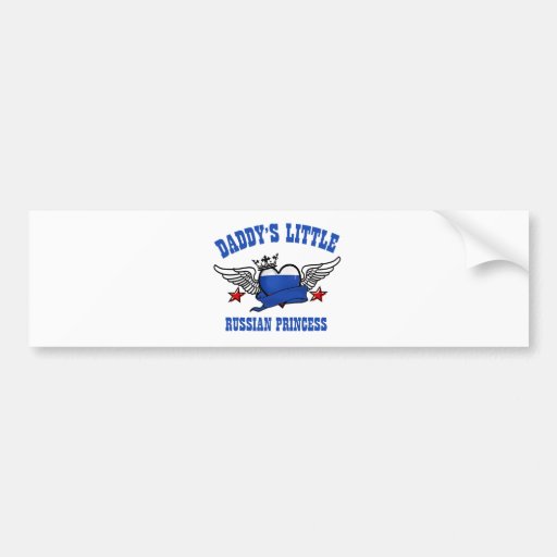 russian princess designs bumper sticker