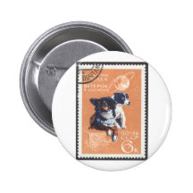 Russian Space Dogs 1966 Cosmos 110 Pin