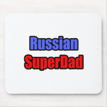 Russian SuperDad Mousepads