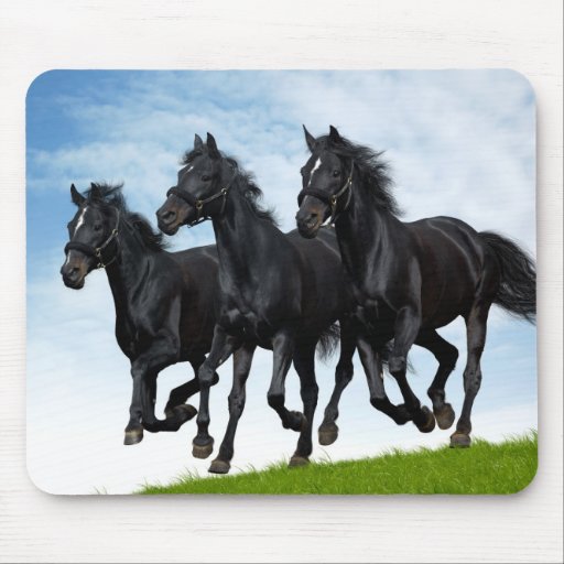Russian troika mouse pad