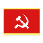 Russian USSR Hammer & Sickle Flag postcards