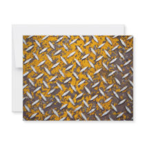 Rusted Diamond Plate Metal
