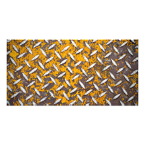 Rusted Diamond Plate Metal